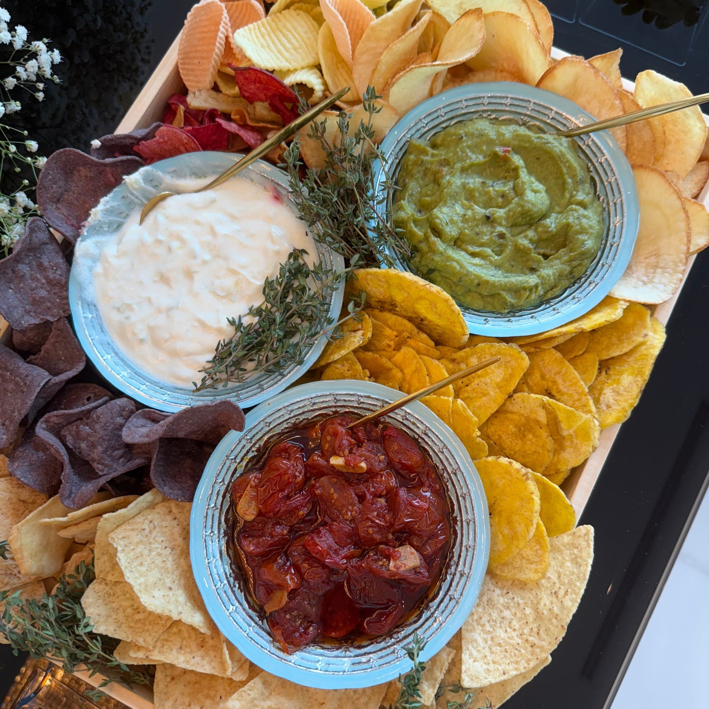 Chips & Dips Board