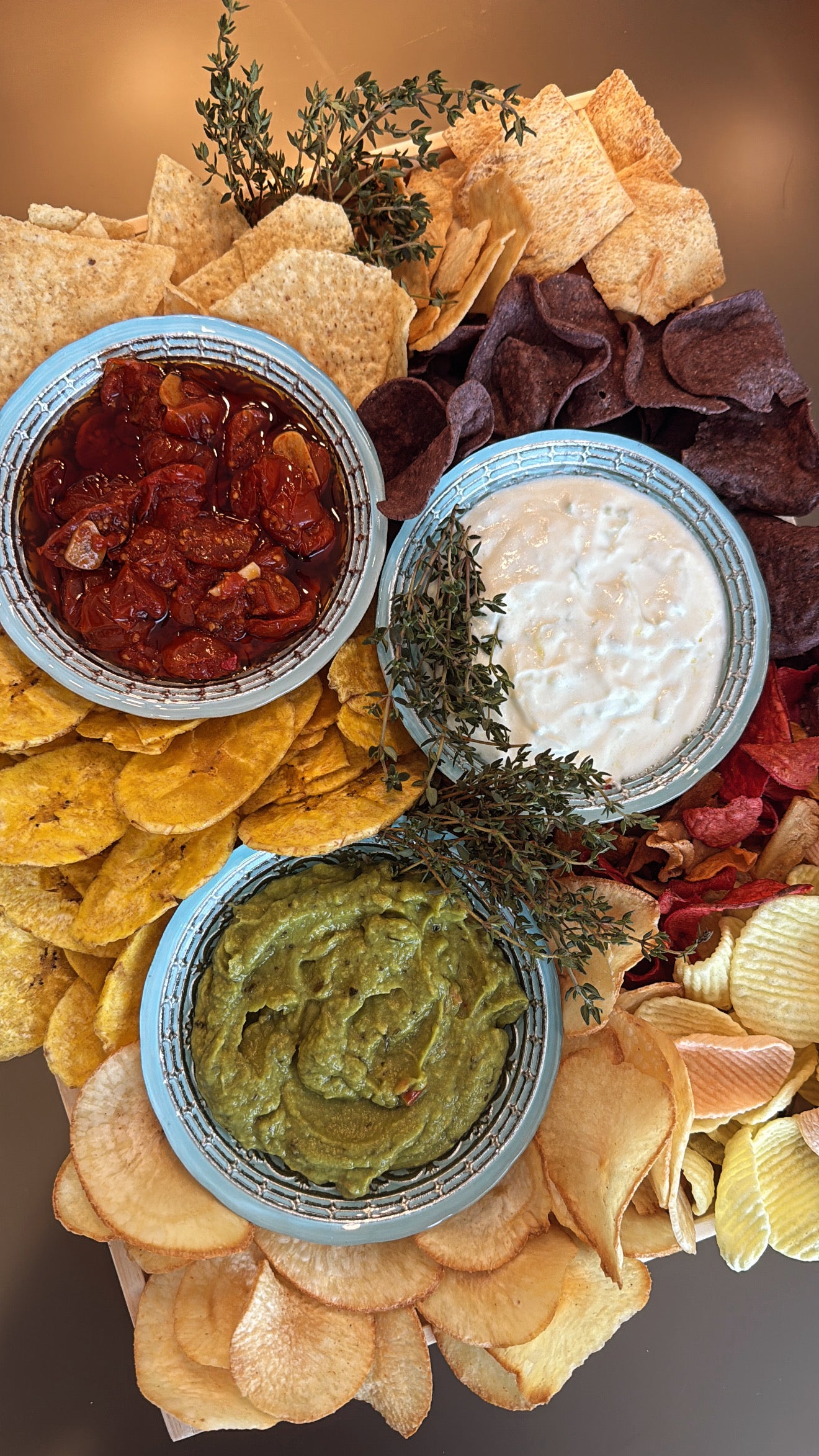 Chips & Dips Board