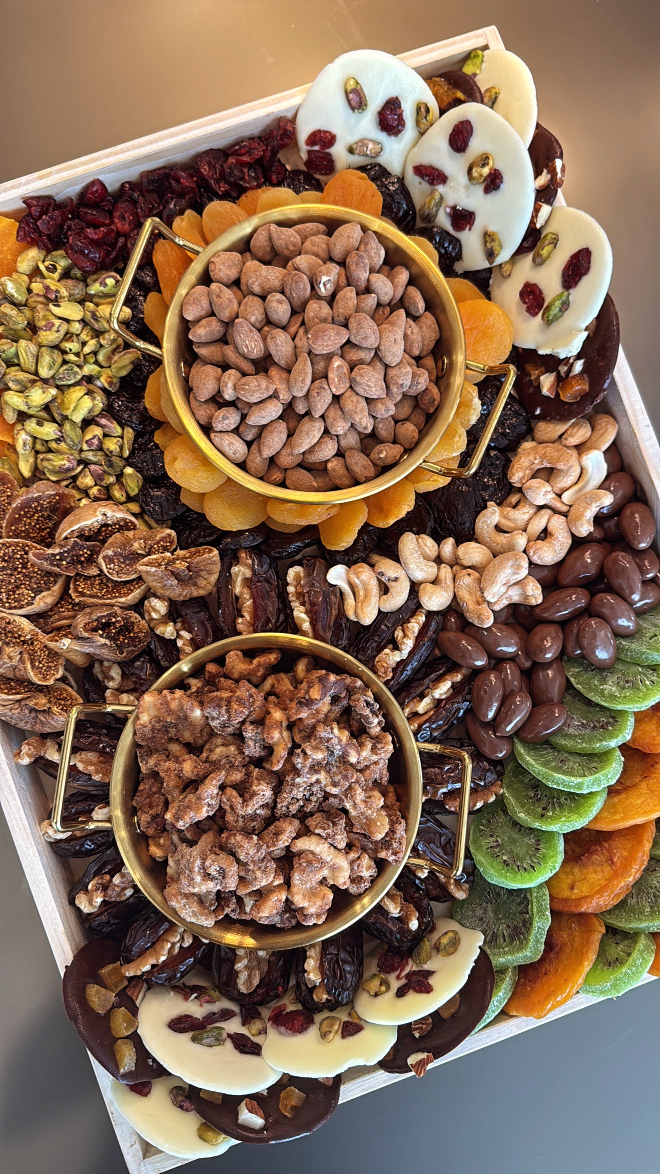 Sucre Signature Nuts and Dried Fruits Board