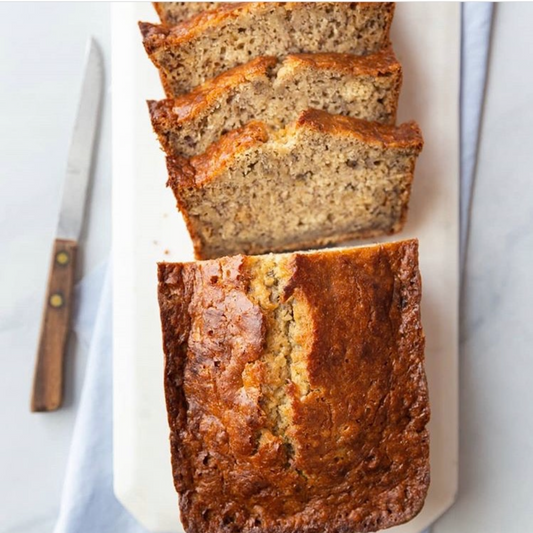 Loaf de Guineo (Banana Bread)
