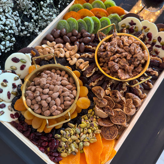 Sucre Signature Nuts and Dried Fruits Board