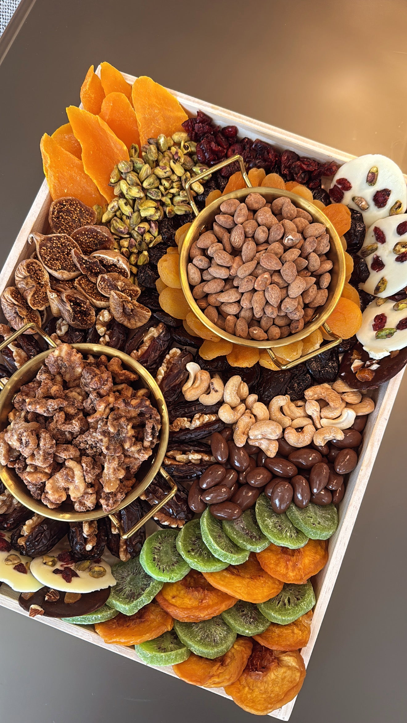 Sucre Signature Nuts and Dried Fruits Board