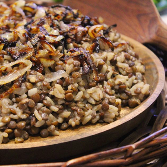 Arroz con Lentejas