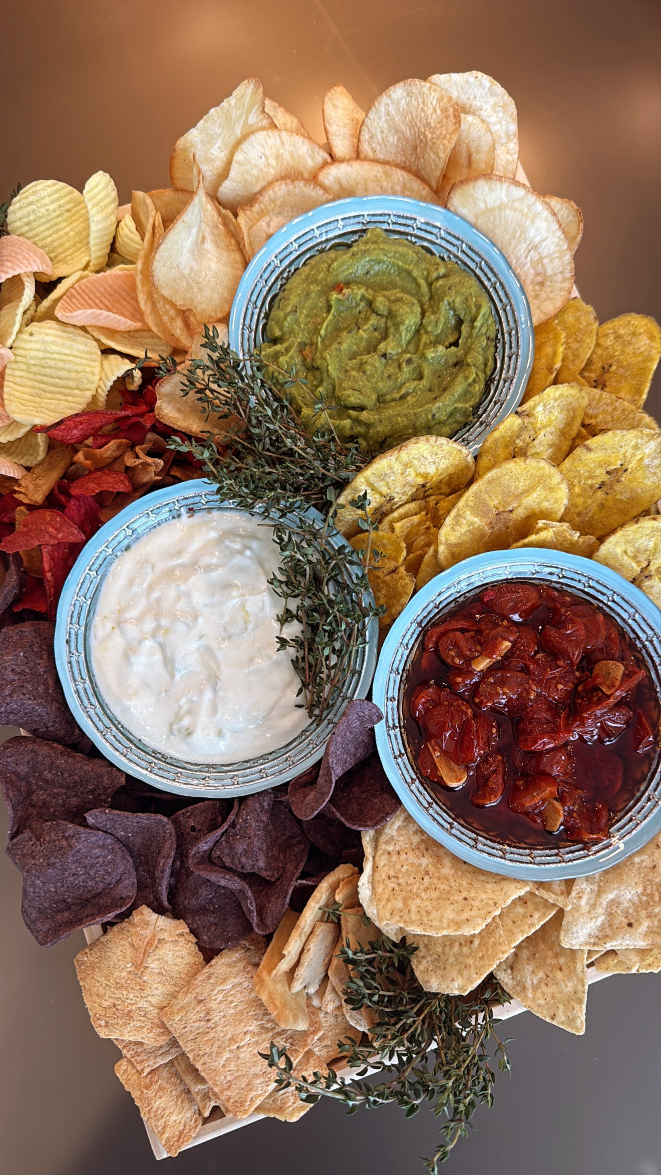 Chips & Dips Board