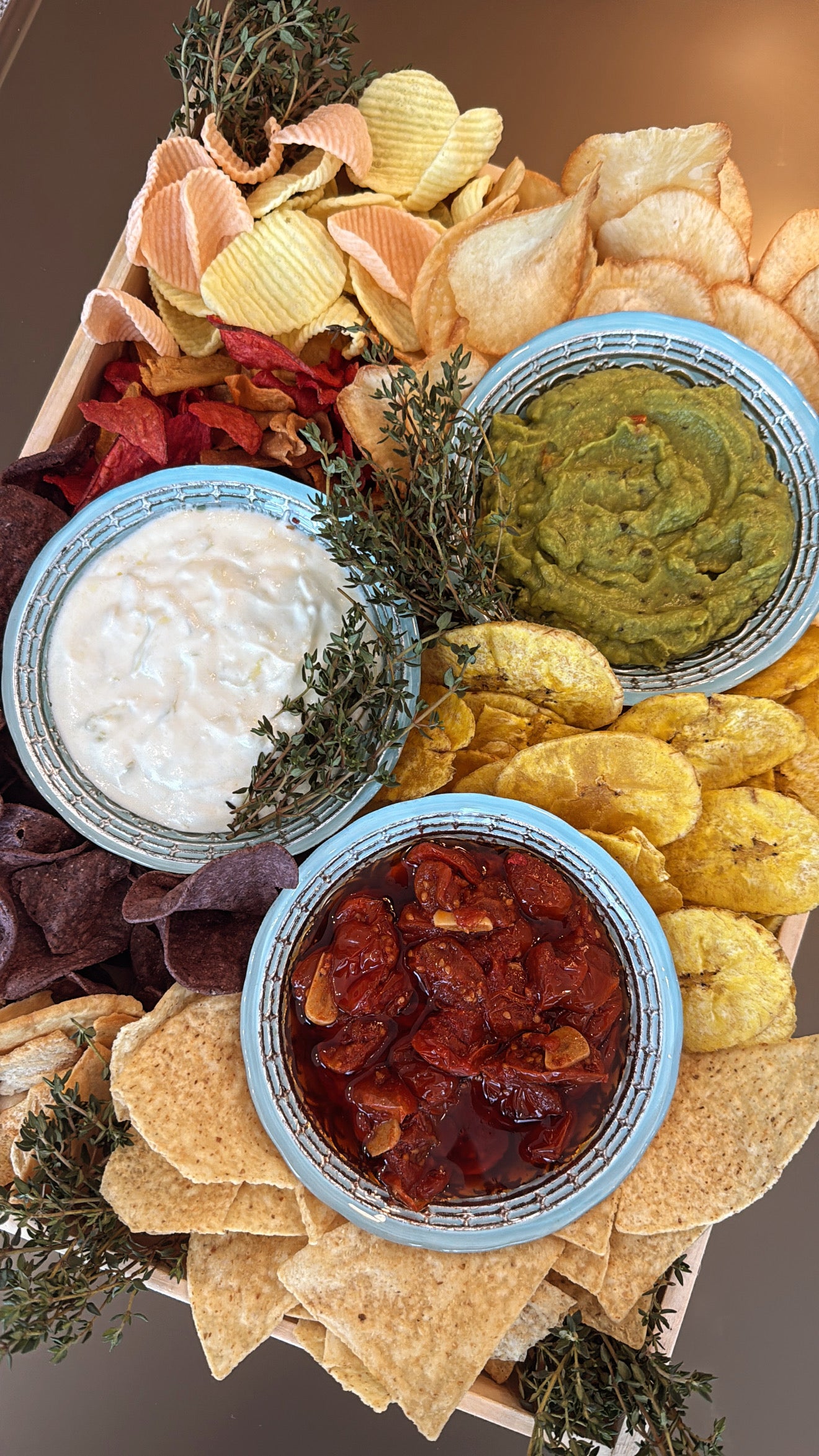 Chips & Dips Board