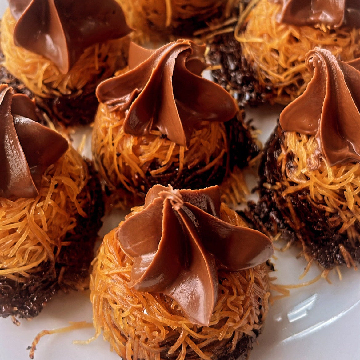 Mini Knafe de Chocolate - 20 unidades