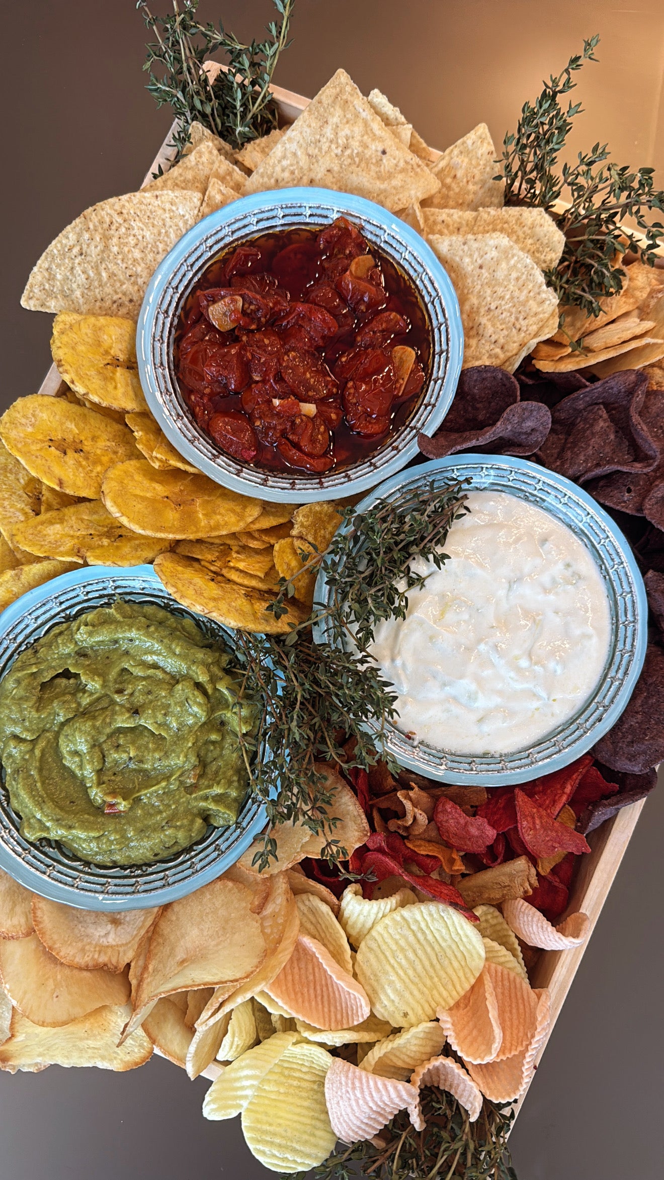 Chips & Dips Board