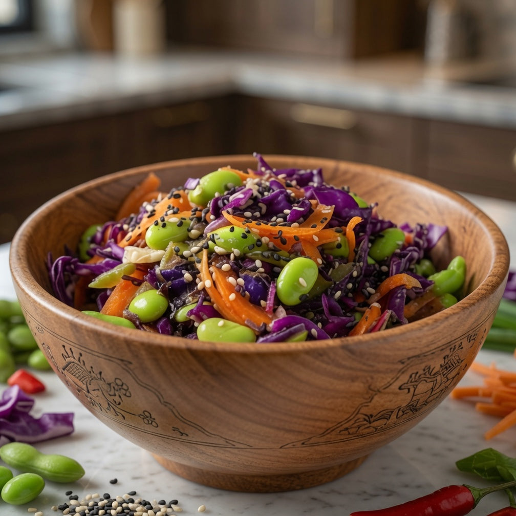 Ensalada de Repollo con Edamame Asiática - 64 oz.