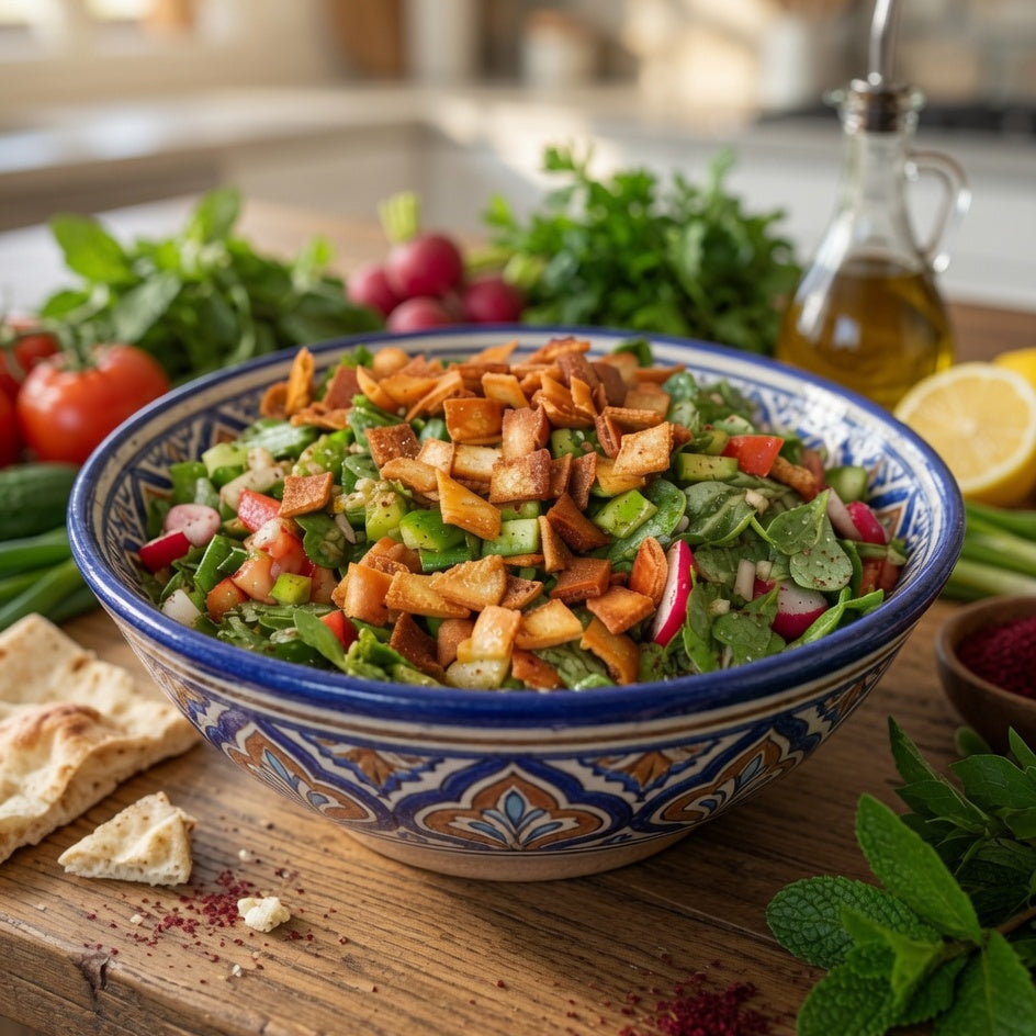 Ensalada Fatoush - 64 Oz .